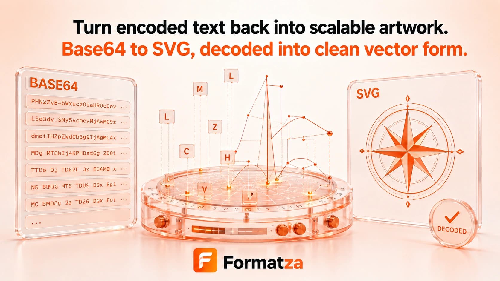 Formatza Base64 to SVG decoder tool guide
