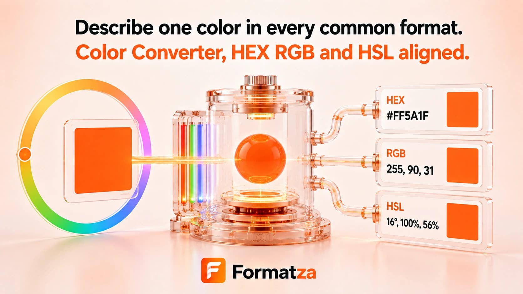 Formatza Color Converter tool interface