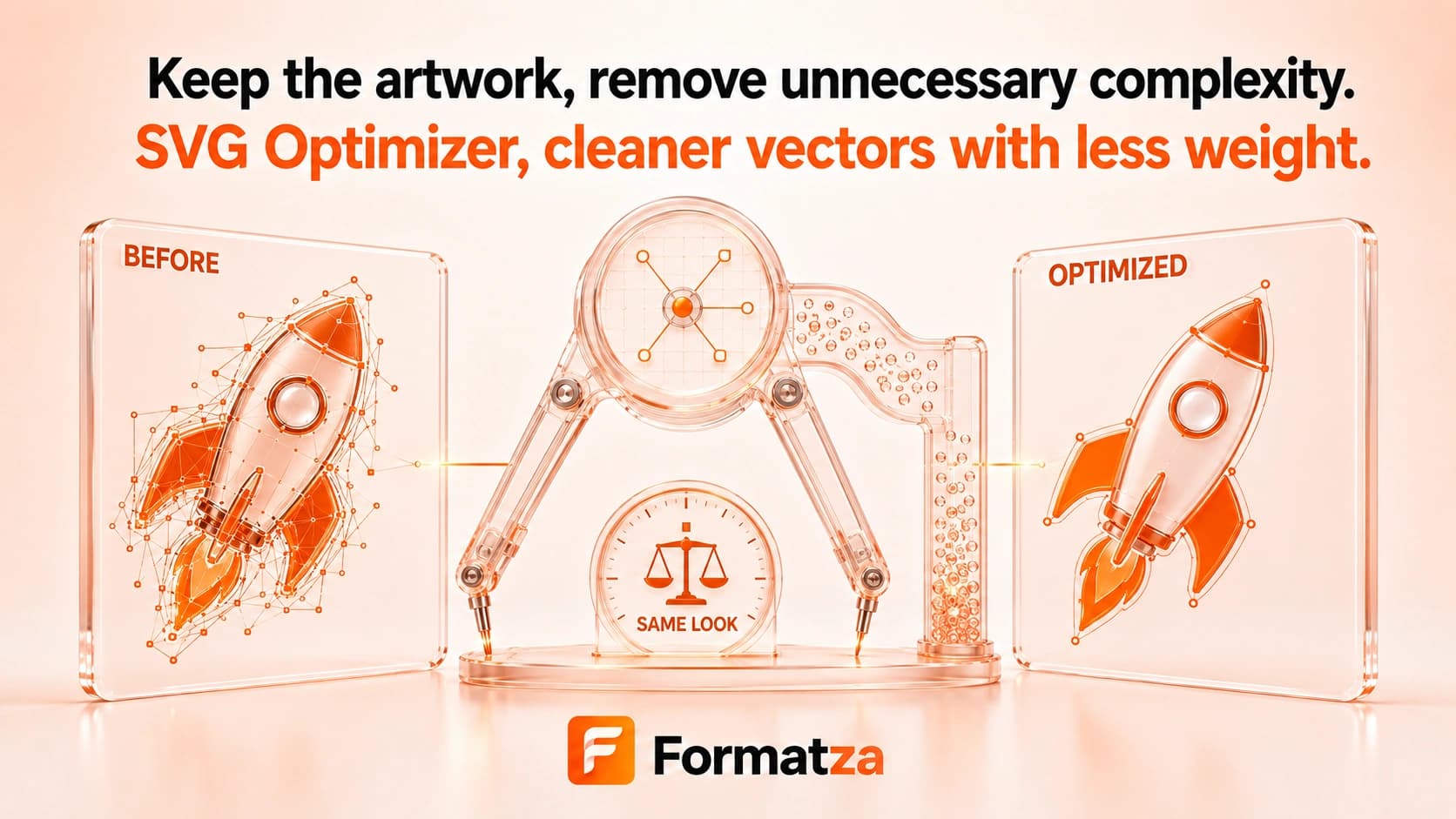 Formatza SVG Optimizer tool guide