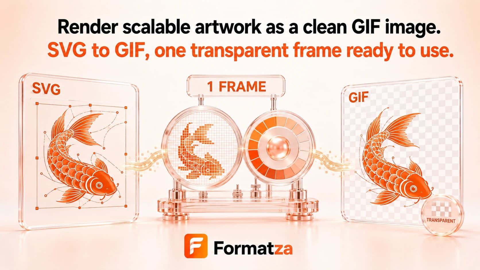 Formatza SVG to GIF converter tool guide