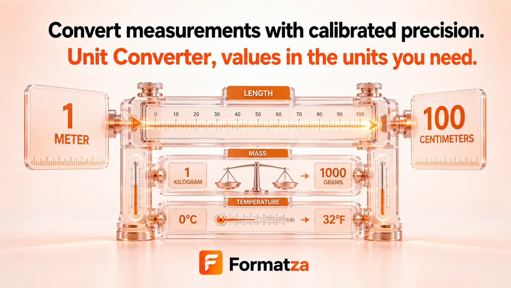Formatza Unit Converter tool interface